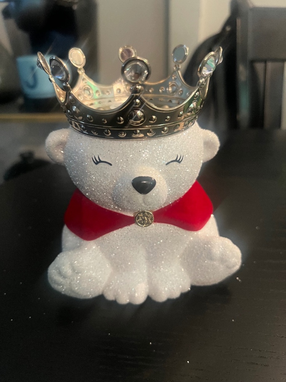 Bath & Body Works Royal Bear Single Wick Candle Holder - Picture 5 of 7
